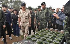 Thái Lan đẩy nhanh hoạt động rà phá bom mìn ở biên giới, chờ Campuchia phối hợp