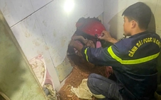 Cứu hộ hỏa tốc đào đất giải cứu thành công bé gái 8 tuổi bị vùi lấp trong sạt lở