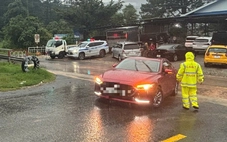 Đóng đèo Sông Pha đến 21-11 vì xuất hiện hơn 15 điểm sạt lở