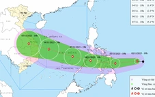 Bão Kalmaegi hướng về miền Trung, sẵn sàng ứng phó bão mạnh đổ bộ và mưa lũ