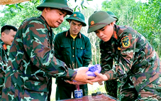 Phát hiện 2 hài cốt liệt sĩ kèm di vật khắc chữ SH 1-99X