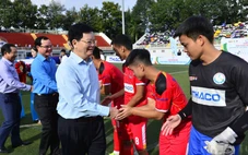 Không khí nóng bỏng trước trận chung kết Giải bóng đá công nhân, viên chức Việt Nam