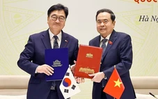 Chủ tịch Quốc hội Trần Thanh Mẫn đón, hội đàm với Chủ tịch Quốc hội Hàn Quốc