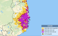 Cảnh báo rủi ro thiên tai sạt lở, lũ quét cấp 2-3 tại Đắk Lắk, Khánh Hoà