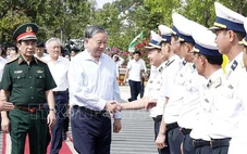 Tổng Bí thư Tô Lâm: Xây dựng Cảnh sát biển theo hướng tinh, gọn, mạnh, tiến thẳng lên hiện đại