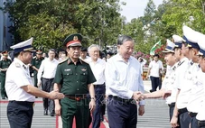 Tổng Bí thư Tô Lâm: Xây dựng Cảnh sát biển theo hướng tinh, gọn, mạnh, tiến thẳng lên hiện đại