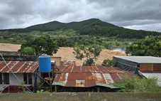 Lũ sông Đa Nhim Lâm Đồng cao hơn lịch sử 2,05m, nước tràn lên quốc lộ 20