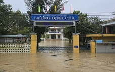 Mưa lũ sáng 21-11: Nha Trang lũ rút bớt nhưng đang mưa rất lớn