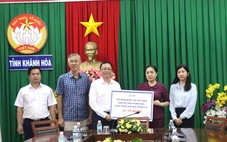 EVN hỗ trợ 1 tỉ đồng giúp Khánh Hòa khắc phục hậu quả mưa lũ