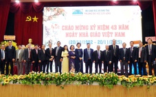 Trường đại học Cửu Long: Họp mặt kỷ niệm 43 năm Ngày Nhà giáo