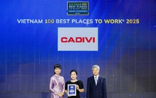 CADIVI vào Top 20 ‘Nơi làm việc tốt nhất Việt Nam 2025’