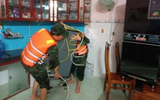 Cát Tiên ở Lâm Đồng có nơi ngập 2m sau xả lũ, Quân khu 7 điều quân ứng cứu