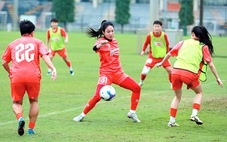 Tuyển nữ Việt Nam "luyện công" tại Nhật Bản