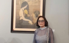 Chuyện người chinh phụ qua tranh lụa của họa sĩ Ngọc Mai