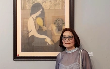 Chuyện người chinh phụ qua tranh lụa của họa sĩ Ngọc Mai