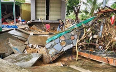 Lũ rút, cơ nghiệp trôi theo nước