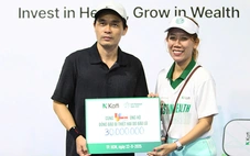 Kafi Pickleball Open tiếp sức báo Tuổi Trẻ cứu trợ bà con vùng lũ