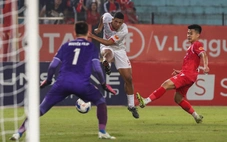 Công An Hà Nội - Thể Công Viettel (hết hiệp 1) 1-1: Wesley Nata gỡ hòa