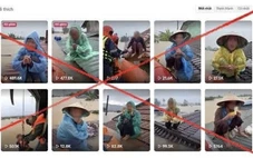 Bộ Công an cảnh báo tin giả AI về mưa lũ miền Trung