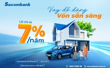 Sắm sửa cuối năm không lo nghĩ với lãi suất cho vay hấp dẫn từ Sacombank