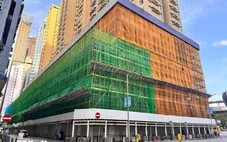 Hong Kong lên lộ trình thay hệ thống giàn giáo tre sau vụ cháy chung cư