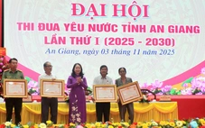 Tuyên dương 62 tập thể, cá nhân tại Đại hội thi đua yêu nước An Giang
