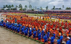 Mưa lớn có thể gây ngập trong 2 ngày diễn ra giải đua ghe Ngo ở Cần Thơ