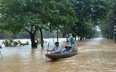 Lũ trên sông ở Huế, Đà Nẵng đang lên nhanh, 69 xã, phường có nguy cơ tái ngập lụt