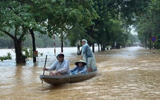 Lũ trên sông ở Huế, Đà Nẵng đang lên nhanh, 69 xã, phường có nguy cơ tái ngập lụt