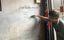 Những mốc lũ lụt xót xa