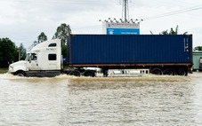 Quốc lộ 1 qua Đà Nẵng bị ngập, nhiều xã miền núi bị sạt lở, chia cắt đường