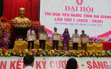 Tuyên dương 62 tập thể, cá nhân tại Đại hội thi đua yêu nước An Giang