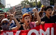 Philippines huy động 17.000 cảnh sát, đông hơn người biểu tình