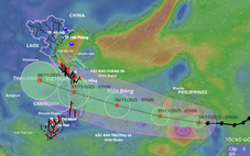 Từ tối 6-11, bão Kalmaegi có thể ảnh hưởng đến Đà Nẵng - Khánh Hòa