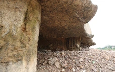 Trụ cầu sông Lô hư hỏng, tạm cấm ô tô lưu thông