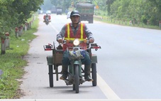 Xuất hiện tình trạng rải đinh trên quốc lộ 47B ở Thanh Hóa