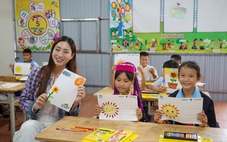 Hoa hậu Lương Thùy Linh học được sự kiên cường, lòng nhân hậu của thầy cô giáo vùng cao