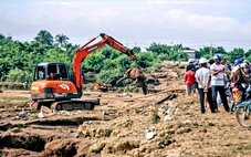 Yêu cầu tháo cạn hồ nước xây 'chui' gây chết người ở Tuy Phong