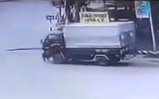 Con rể cũ lái ô tô tải đâm, chèn chết bố vợ cũ