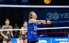 Ngôi sao bóng chuyền nữ cao 1m95 của Việt Nam tỏa sáng ở nước ngoài