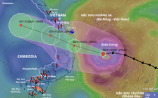 Bão Kalmaegi đang đi nhanh hơn, chiều tối nay đổ bộ Quảng Ngãi - Gia Lai