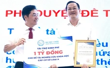 Trường đại học Y Dược TP.HCM tài trợ 3,5 tỉ đồng cho hai nhóm nghiên cứu chẩn đoán sớm ung thư