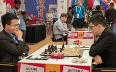 Lê Quang Liêm nắm lợi thế lớn tại vòng 3 World Cup cờ vua