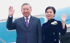 Tổng Bí thư Tô Lâm cùng Phu nhân lên đường thăm cấp nhà nước Lào