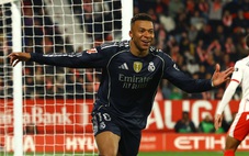 Mbappe giúp Real Madrid thoát thua trước đội trụ hạng