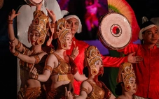 Mãn nhãn show diễn 'Đêm Mỹ Sơn huyền thoại' trong không gian tháp cổ ngàn năm