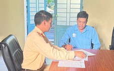 Tài xế bị phạt vì chuyển làn xe khách nguy hiểm trên cao tốc Mỹ Thuận - Cần Thơ