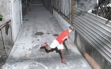 Khởi tố hai người 'khủng bố' nhà hàng xóm bằng gạch