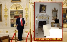 Loạt ảnh so sánh nội thất dát vàng của nhà Epstein và Phòng Bầu dục thời ông Trump là thật hay giả?