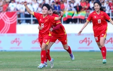 Vạn Sự chia sẻ bí quyết giúp 1m53 vẫn đánh đầu tung lưới Myanmar